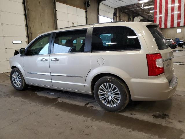 2C4RC1CG9ER464639 - 2014 CHRYSLER TOWN & COU TOURING L TAN photo 2