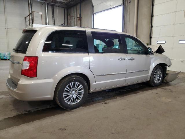 2C4RC1CG9ER464639 - 2014 CHRYSLER TOWN & COU TOURING L TAN photo 3