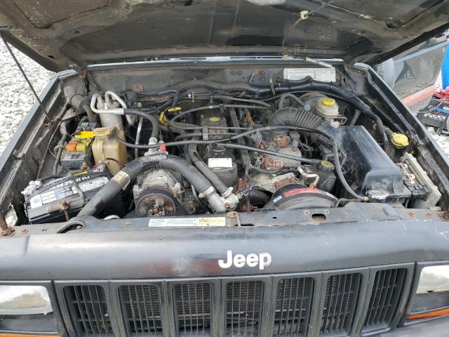 1J4FF48S0YL266967 - 2000 JEEP CHEROKEE SPORT 黑色 照片 12