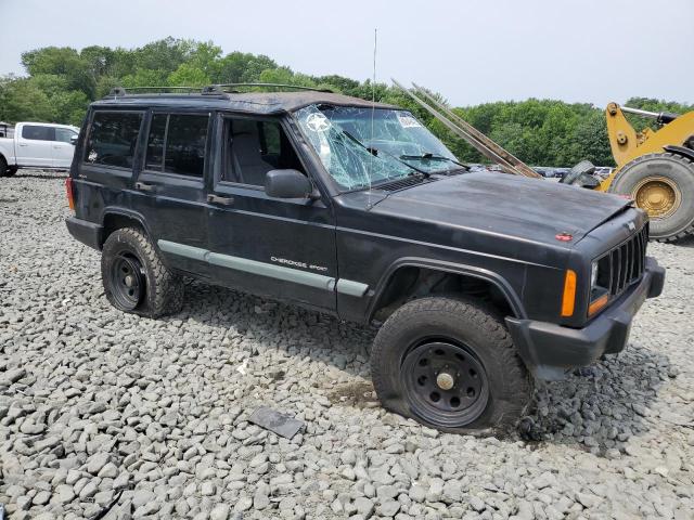 1J4FF48S0YL266967 - 2000 JEEP CHEROKEE SPORT 黑色 照片 4
