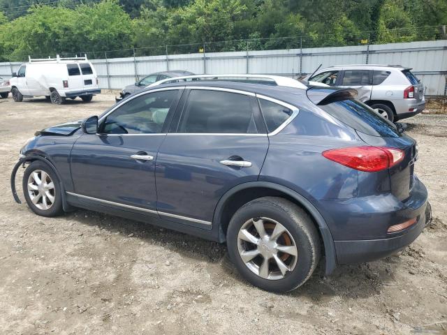 JNKAJ09F48M355331 - 2008 INFINITI EX35 BASE BLUE photo 2