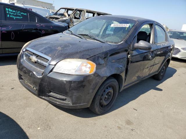 KL1TD5DE6BB165893 - 2011 CHEVROLET AVEO LS 黑色 照片 1