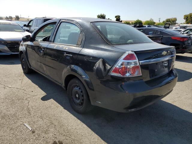 KL1TD5DE6BB165893 - 2011 CHEVROLET AVEO LS 黑色 照片 2