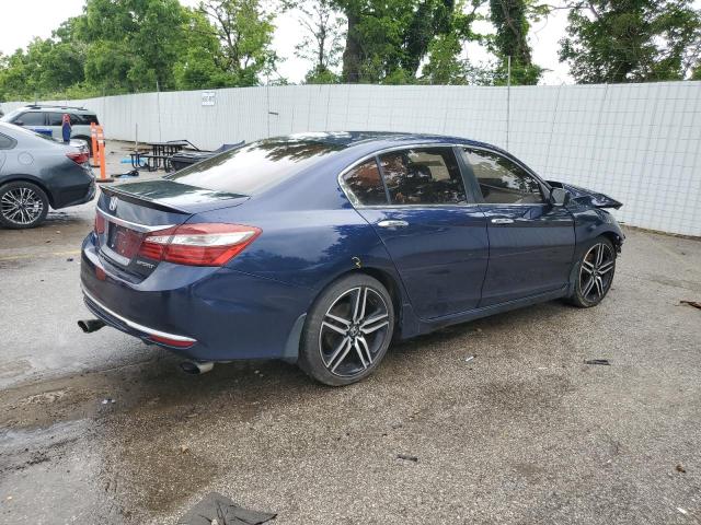 1HGCR2F59GA246830 - 2016 HONDA ACCORD SPORT 蓝色 照片 3