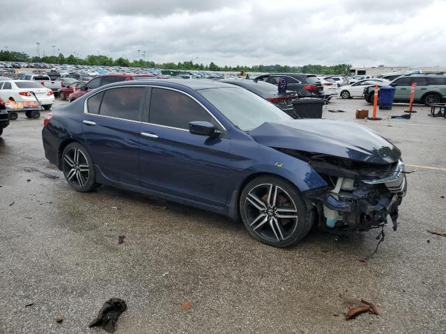 1HGCR2F59GA246830 - 2016 HONDA ACCORD SPORT 蓝色 照片 4