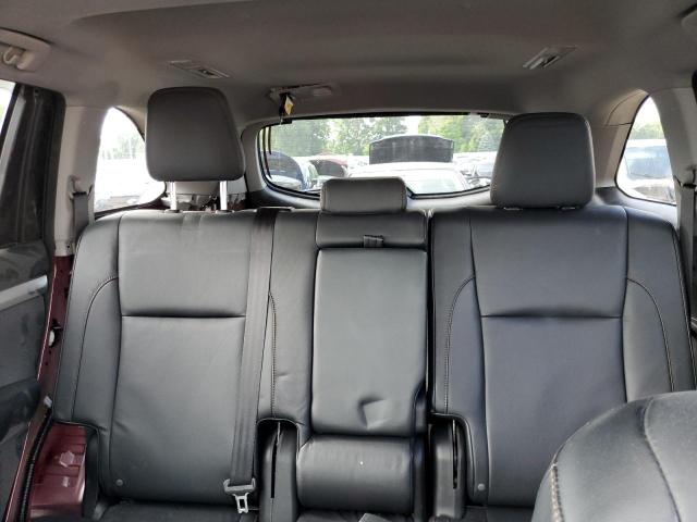 5TDJKRFH3FS123135 - 2015 TOYOTA HIGHLANDER XLE Bordo foto 10