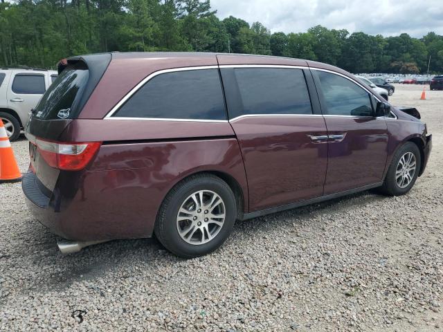 5FNRL5H61CB103101 - 2012 HONDA ODYSSEY EXL 勃艮第红 照片 3