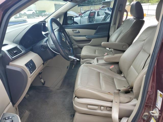 5FNRL5H61CB103101 - 2012 HONDA ODYSSEY EXL 勃艮第红 照片 7