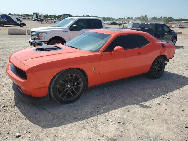 2C3CDZFJ8NH237784 - 2022 DODGE CHALLENGER R/T SCAT PACK ORANGE photo 1