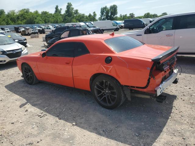 2C3CDZFJ8NH237784 - 2022 DODGE CHALLENGER R/T SCAT PACK ORANGE photo 2