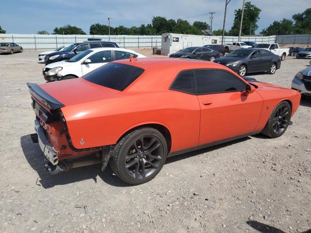 2C3CDZFJ8NH237784 - 2022 DODGE CHALLENGER R/T SCAT PACK ORANGE photo 3