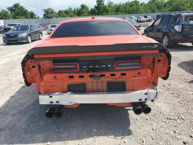 2C3CDZFJ8NH237784 - 2022 DODGE CHALLENGER R/T SCAT PACK ORANGE photo 6