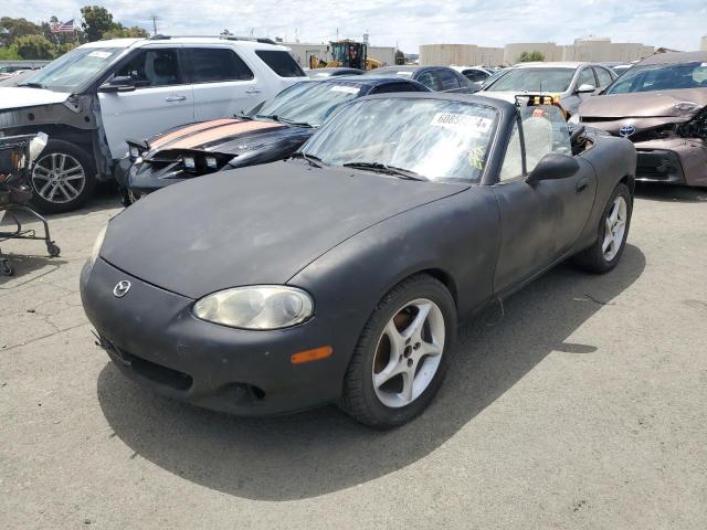 JM1NB353020222187 - 2002 MAZDA MX-5 MIATA BASE BLUE photo 1