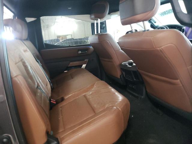 5TFMA5DB5NX024249 - 2022 TOYOTA TUNDRA CREWMAX PLATINUM GRAY photo 10