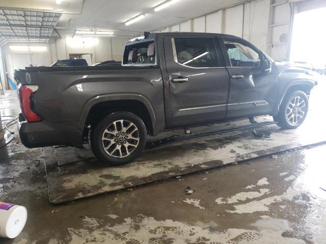 5TFMA5DB5NX024249 - 2022 TOYOTA TUNDRA CREWMAX PLATINUM GRAY photo 3