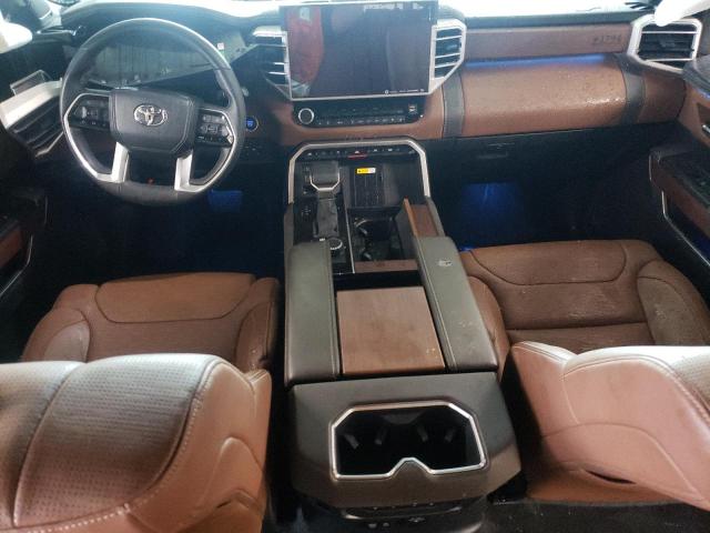 5TFMA5DB5NX024249 - 2022 TOYOTA TUNDRA CREWMAX PLATINUM GRAY photo 8