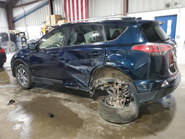 JTMRJREV7JD188331 - 2018 TOYOTA RAV4 HV LE BLUE photo 2