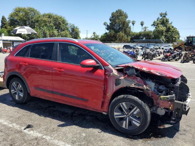 KNDCB3LC8N5540592 - 2022 KIA NIRO LX RED photo 4