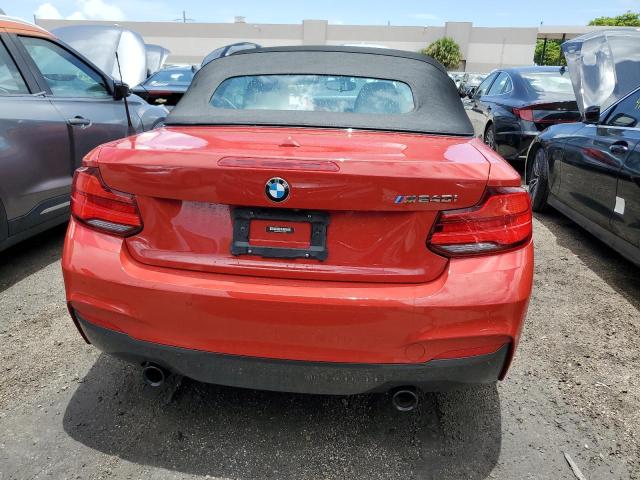 WBA2N1C54JVC28370 - 2018 BMW M240I Червоний фото 6
