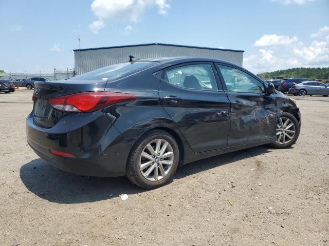 KMHDH4AE1FU420939 - 2015 HYUNDAI ELANTRA SE BLACK photo 3