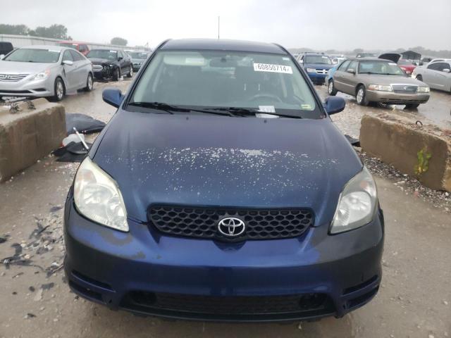 2T1KR32EX4C291420 - 2004 TOYOTA COROLLA MA XR BLUE photo 5