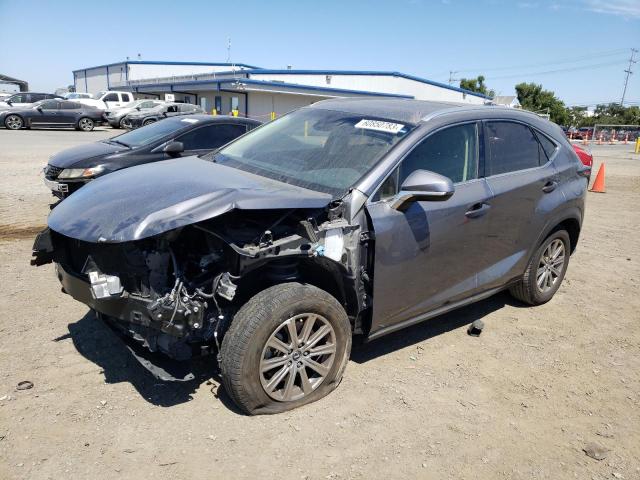 JTJYARBZ7K2138266 - 2019 LEXUS NX 300 BASE ნაცრისფერი ფოტო 1