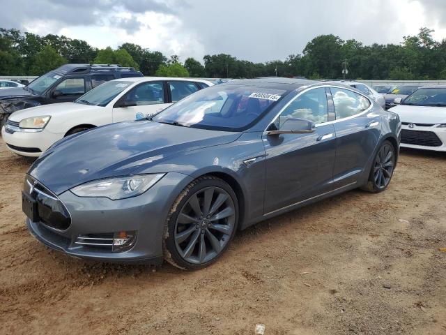 5YJSA1CG6DFP21533 - 2013 TESLA MODEL S 灰色 照片 1