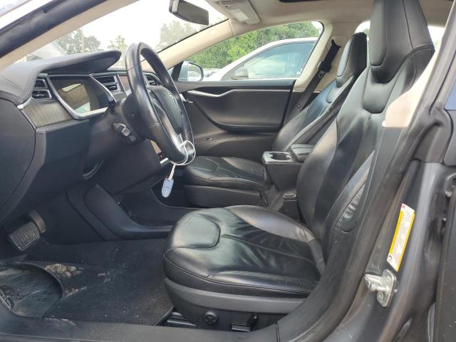 5YJSA1CG6DFP21533 - 2013 TESLA MODEL S 灰色 照片 7