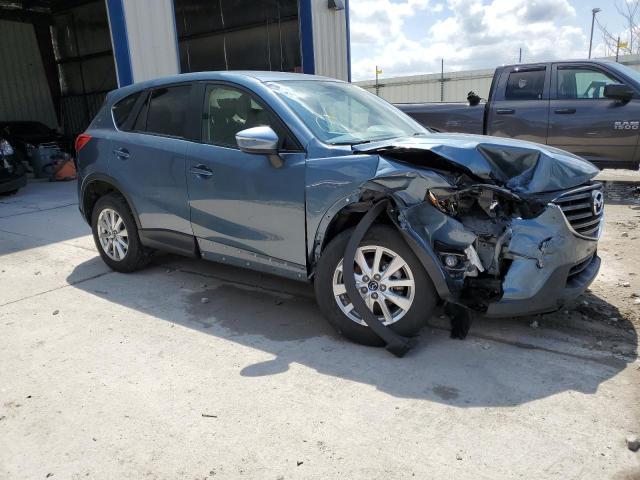 JM3KE4CY8G0882622 - 2016 MAZDA CX-5 TOURING BLUE photo 4