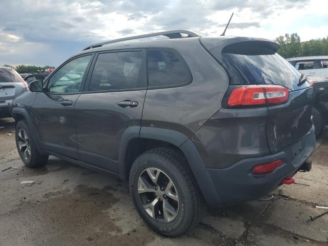 1C4PJMBS1FW779643 - 2015 JEEP CHEROKEE TRAILHAWK CHARCOAL photo 2