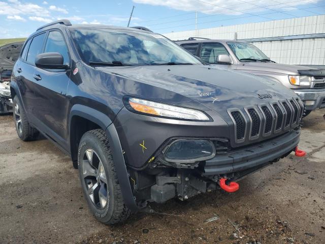 1C4PJMBS1FW779643 - 2015 JEEP CHEROKEE TRAILHAWK CHARCOAL photo 4