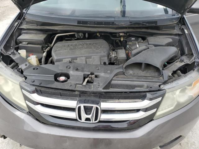 5FNRL5H64FB052567 - 2015 HONDA ODYSSEY EXL GRAY photo 12
