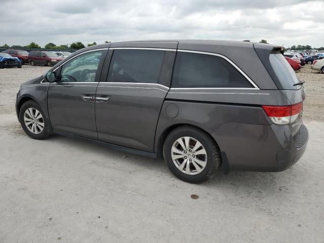 5FNRL5H64FB052567 - 2015 HONDA ODYSSEY EXL GRAY photo 2