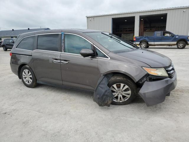 5FNRL5H64FB052567 - 2015 HONDA ODYSSEY EXL GRAY photo 4
