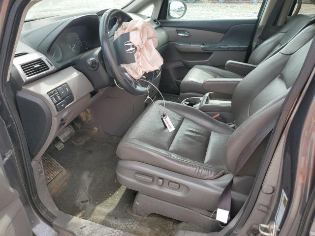 5FNRL5H64FB052567 - 2015 HONDA ODYSSEY EXL GRAY photo 7