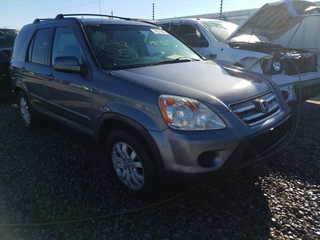 JHLRD789X5C058133 - 2005 HONDA CR-V SE GRAY photo 1