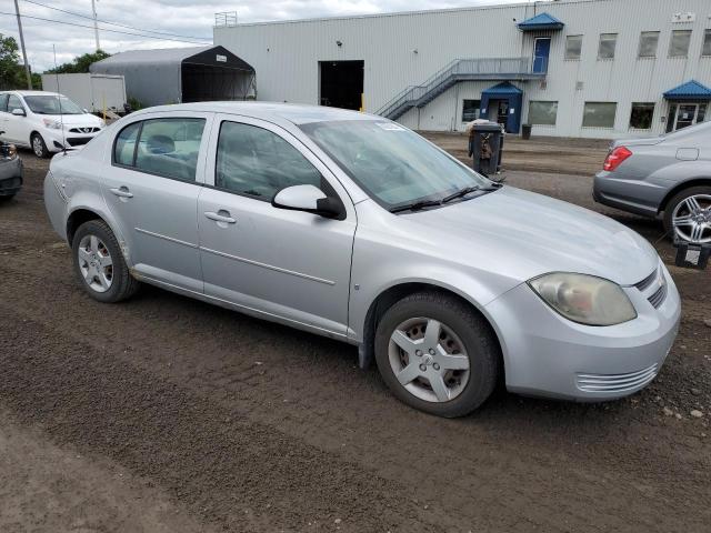 1G1AL55F087256138 - 2008 CHEVROLET COBALT LT SILVER photo 4