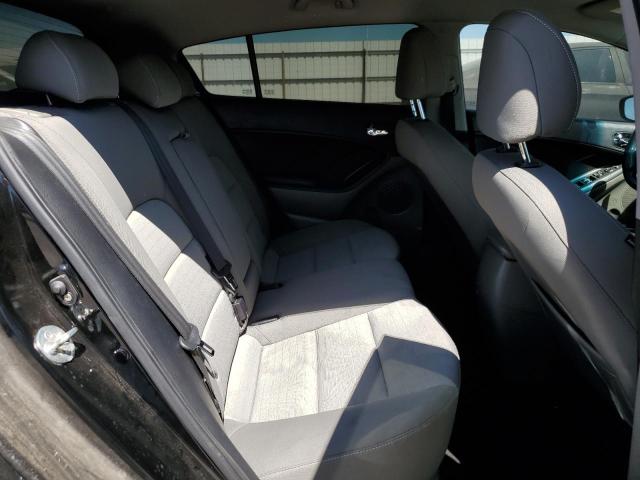 KNAFX5A8XE5160790 - 2014 KIA FORTE EX BLACK photo 10