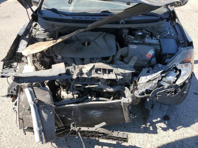 KNAFX5A8XE5160790 - 2014 KIA FORTE EX BLACK photo 11