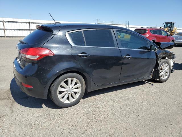 KNAFX5A8XE5160790 - 2014 KIA FORTE EX BLACK photo 3