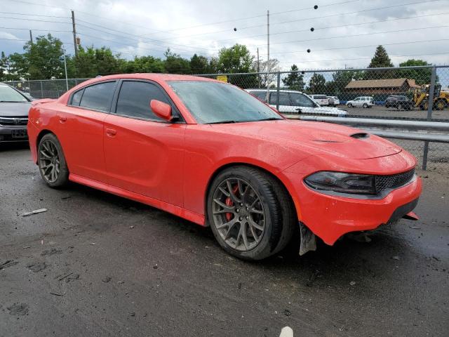 2C3CDXL98HH588620 - 2017 DODGE CHARGER SRT HELLCAT RED photo 4