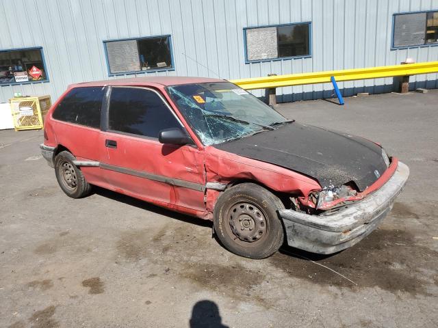 2HGED6346LH558500 - 1990 HONDA CIVIC RED photo 4