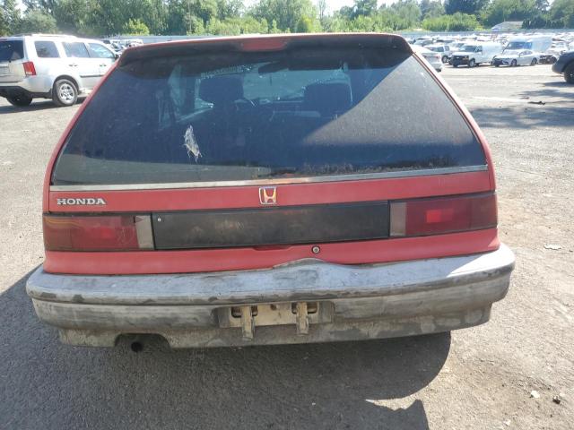 2HGED6346LH558500 - 1990 HONDA CIVIC RED photo 6