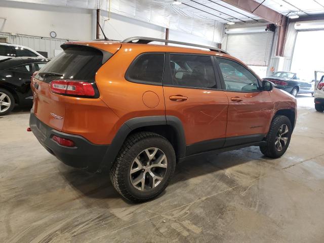 1C4PJMBB2FW636412 - 2015 JEEP CHEROKEE TRAILHAWK ORANGE photo 3