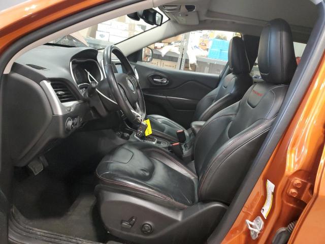 1C4PJMBB2FW636412 - 2015 JEEP CHEROKEE TRAILHAWK ORANGE photo 7