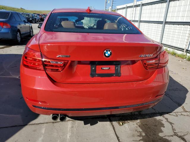 WBA3N9C50GK249968 - 2016 BMW 428 XI RED photo 6