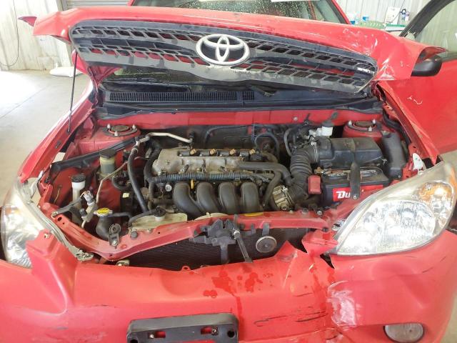 2T1KR32E98C691720 - 2008 TOYOTA COROLLA MA XR RED photo 12