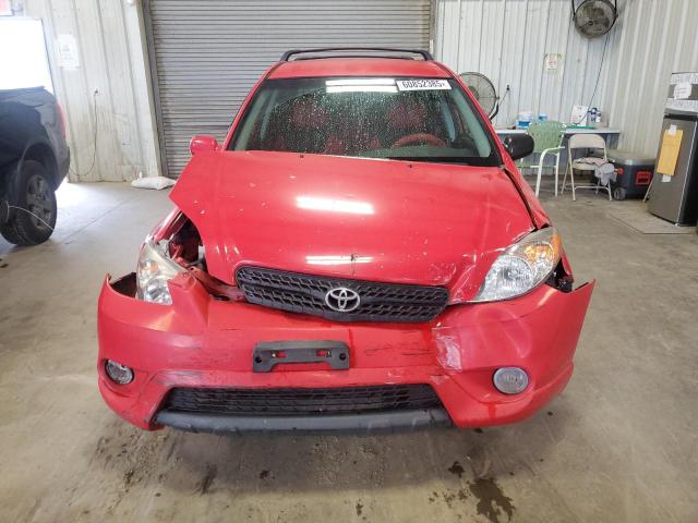 2T1KR32E98C691720 - 2008 TOYOTA COROLLA MA XR RED photo 5