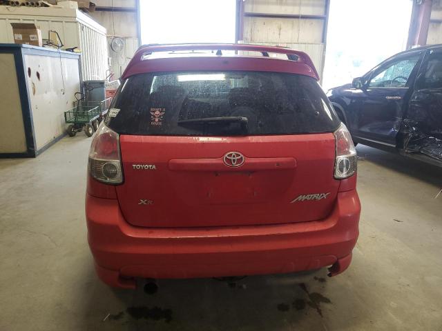 2T1KR32E98C691720 - 2008 TOYOTA COROLLA MA XR RED photo 6