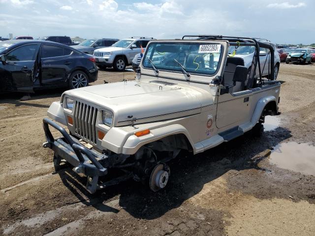 1J4FY49S3RP462422 - 1994 JEEP WRANGLER / SAHARA BEIGE photo 1